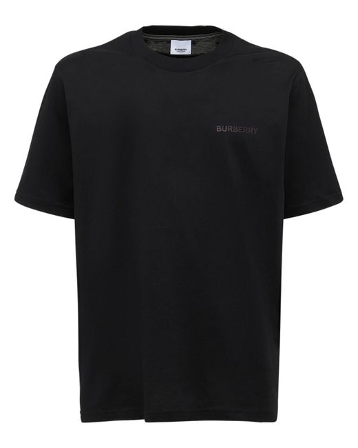 Burberry Mac Logo Cotton Jersey T-shirt