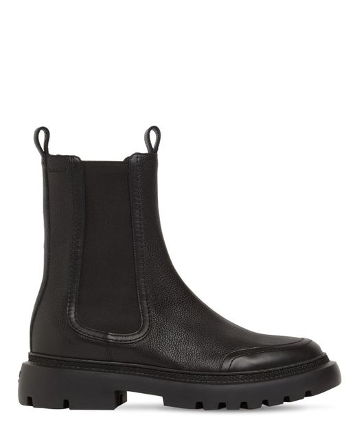 Bally 30mm Ginny Leather Chelsea Boots