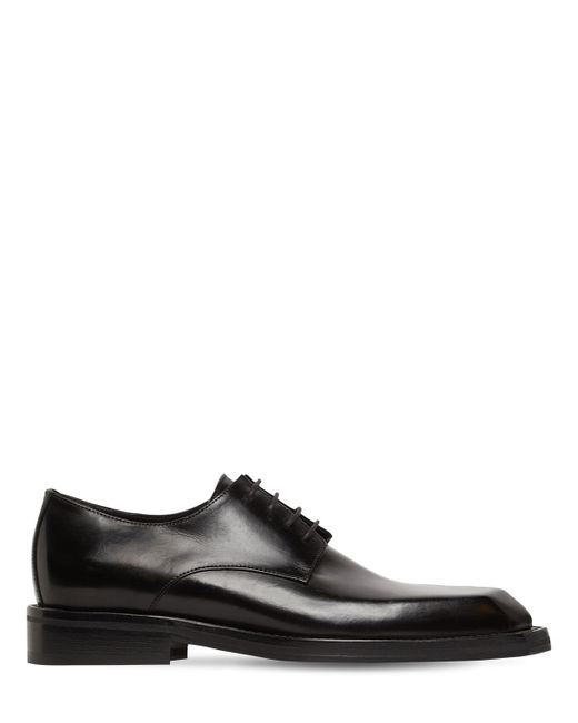 Martine Rose Chisel Toe Leather Lace-up Derby Shoes