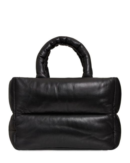 Stand Studio Daffy Quilted Leather Top Handle Bag