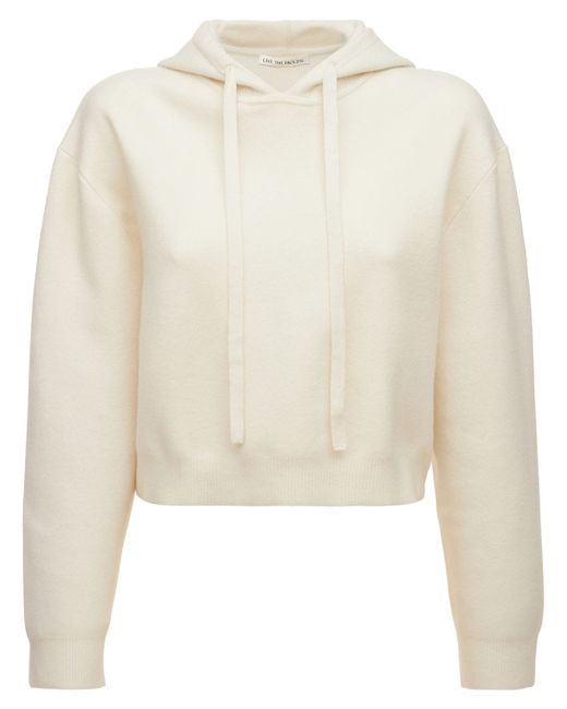 Live The Process Celeste Cropped Hoodie