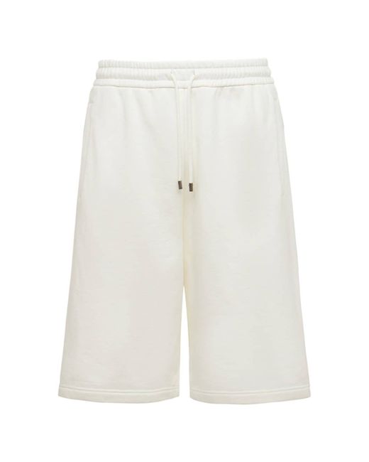 Gucci Logo Cotton Bermuda Shorts