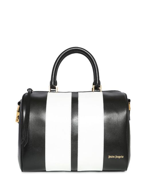 Palm Angels Track Trunk Leather Top Handle Bag