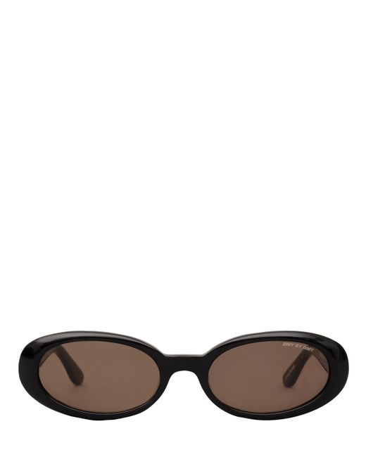 Dmy By Dmy Valentina Oval Acetate Sunglasses