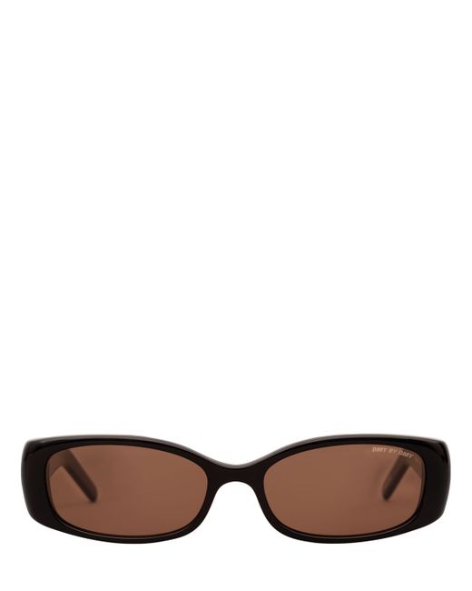 Dmy By Dmy Billy Oval Acetate Sunglasses