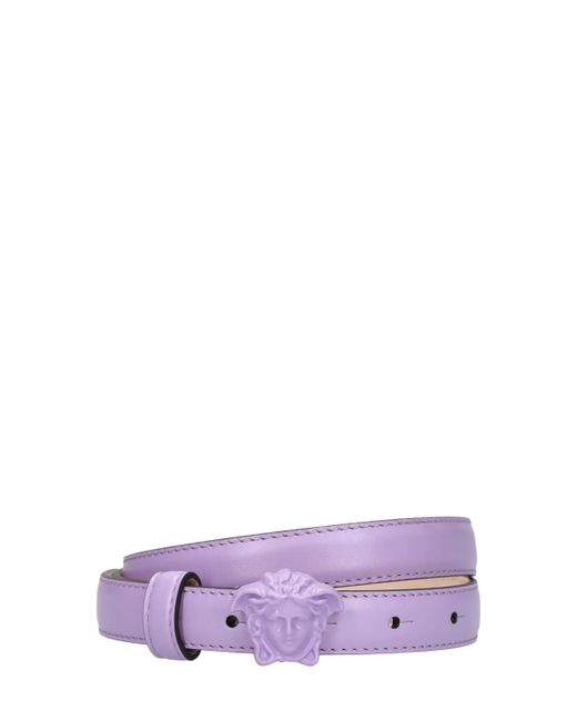 Versace Medusa Leather Belt