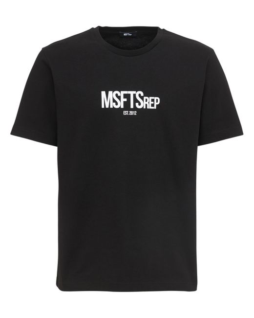 MSFTSrep Capsule Print Cotton T-shirt