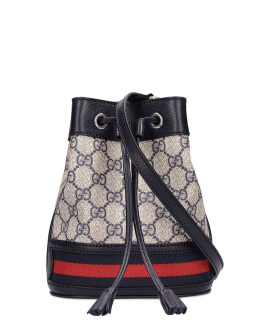 Gucci Mini Ophidia Gg Supreme Bucket Bag