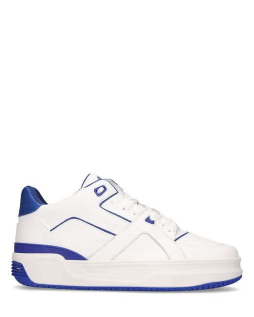 Just Don Luxury Courtside Low-top Leather Sneaker