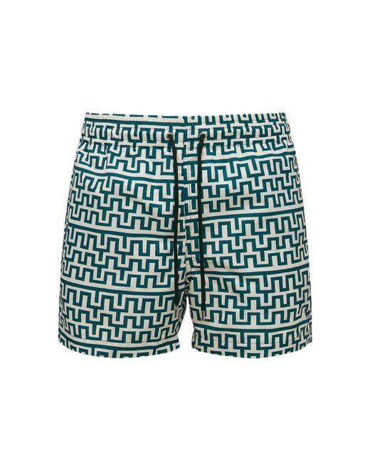 Apnée Cavoli Print Recycled Nylon Swim Shorts