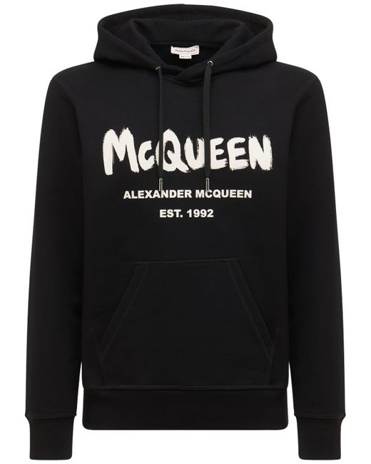 Alexander McQueen Printed Cotton Sweatshirt