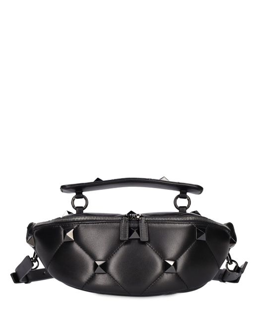 Valentino Garavani Small Studded Leather Belt Bag
