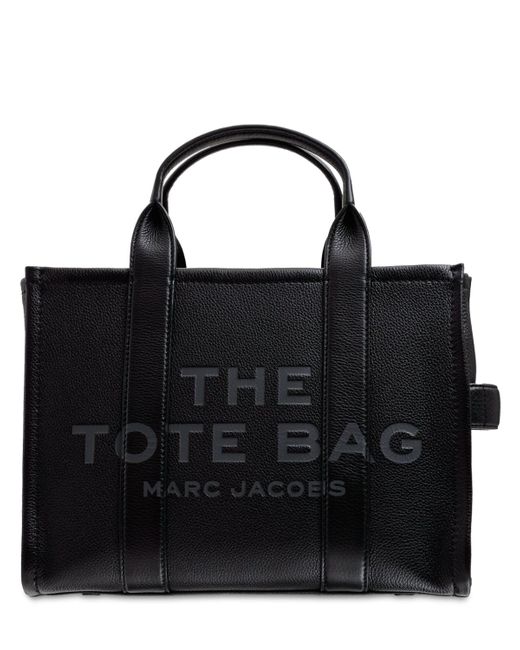 Marc Jacobs (The) Small Traveler Logo Leather Tote Bag