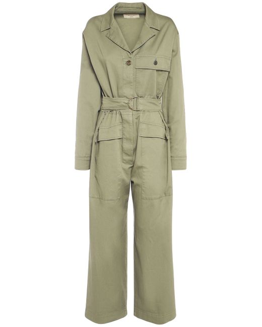 Weekend Max Mara Nogal Casual Cotton Twill Jumpsuit
