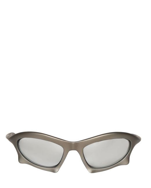 Balenciaga 0229s Bat Rectangle Nylon Sunglasses