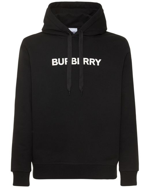 Burberry Ansdell Logo Cotton Jersey Hoodie