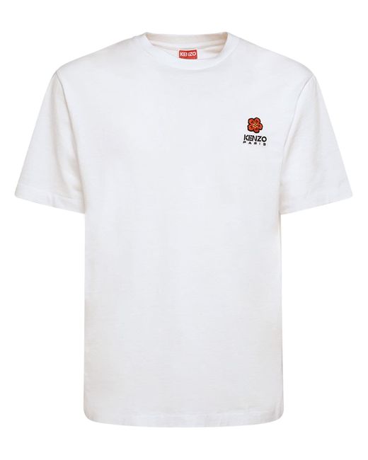 KENZO Paris Boke Logo Cotton Jersey T-shirt