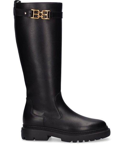 Bally 30mm Gaila-tnl Leather Tall Boots