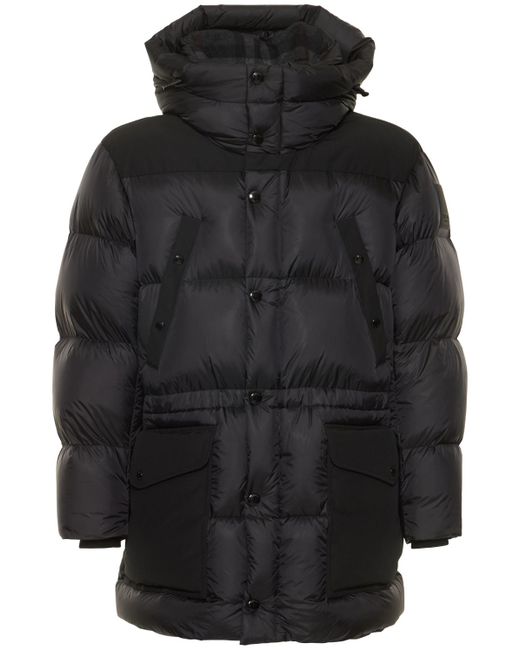 Burberry Lindford Hooded Nylon Down Jacket