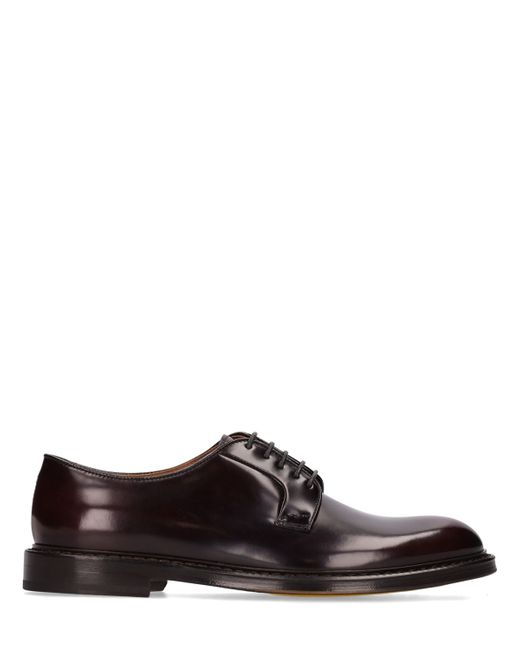 Doucal's Leather Derby Lace-up Shoes