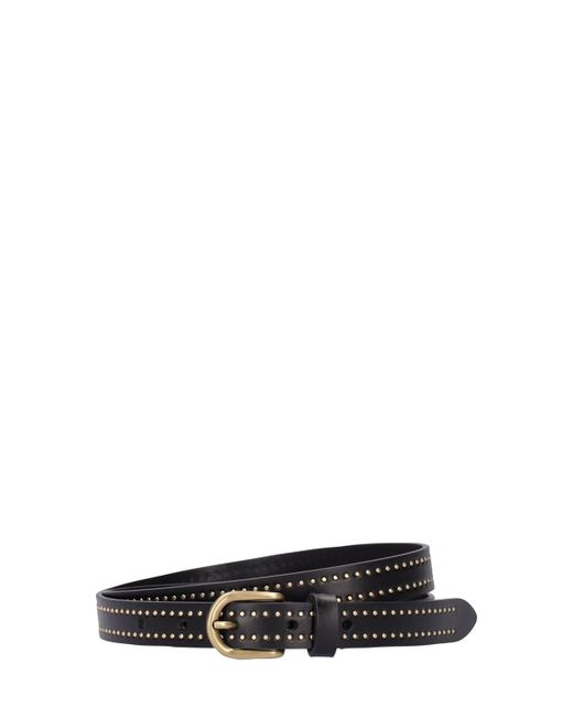 Isabel Marant 2cm Studded Leather Belt
