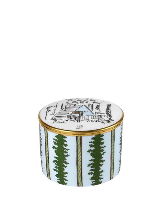 Ginori 1735 Rain Rock Creek Porcelain Box