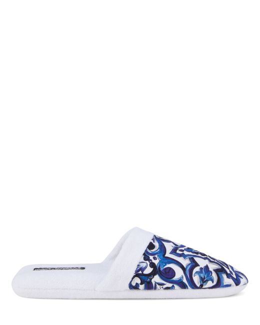 Dolce & Gabbana Blu Mediterraneo Slippers