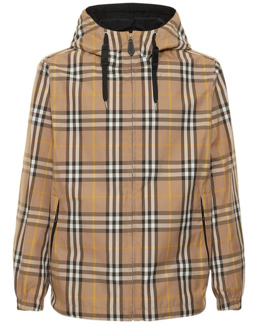 Burberry Stanford Check Zip Jacket