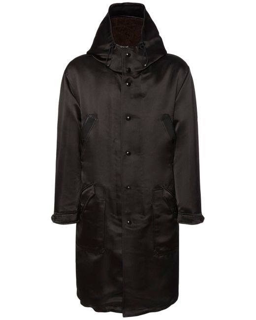Tom Ford Double Satin Hooded Parka