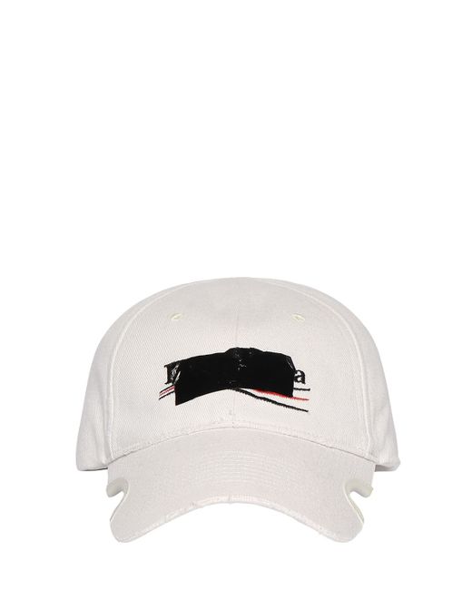 Balenciaga Gaffer Cotton Hat