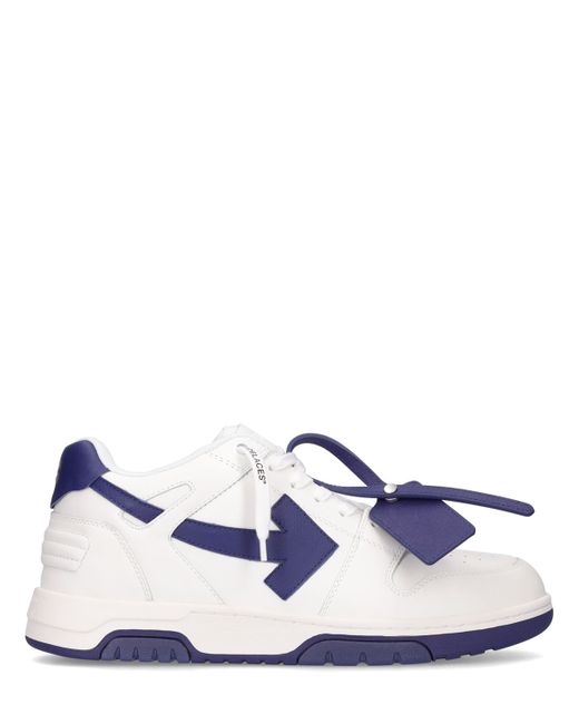 Off-White Out Of Office Leather Low Top Sneakers