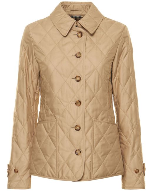 Burberry Fernleigh Quilted Short Jacket