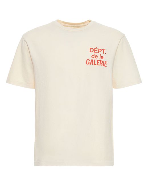 Gallery Dept. Logo Printed Jersey T-shirt