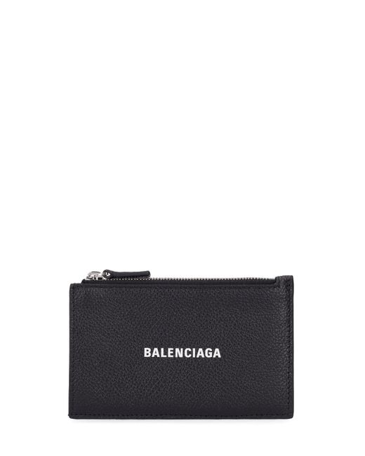 Balenciaga Logo Leather Wallet