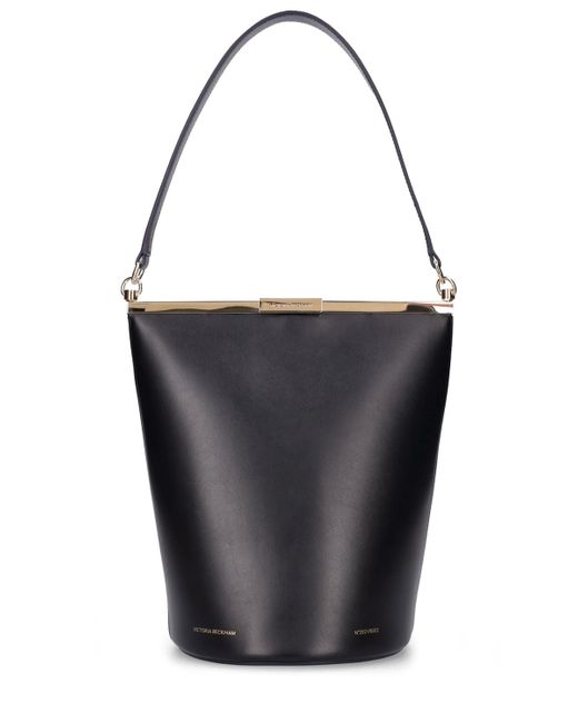 Victoria Beckham Frame Leather Bucket Bag
