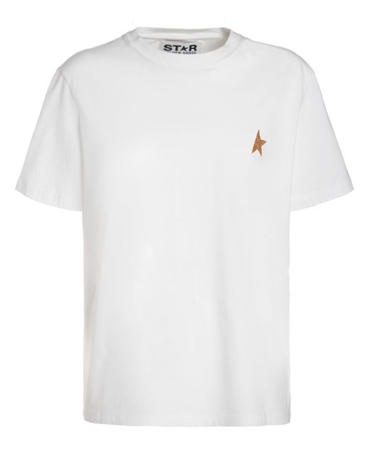 Golden Goose Star Cotton Jersey T-shirt