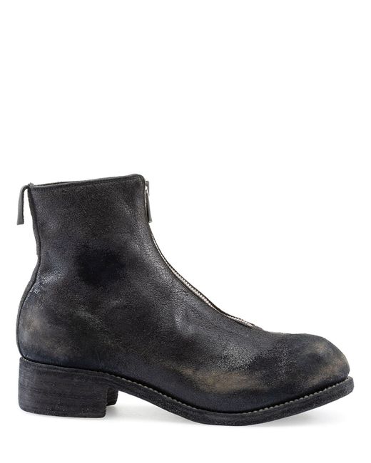 Guidi 1896 Leather Vintage Zipped Boots