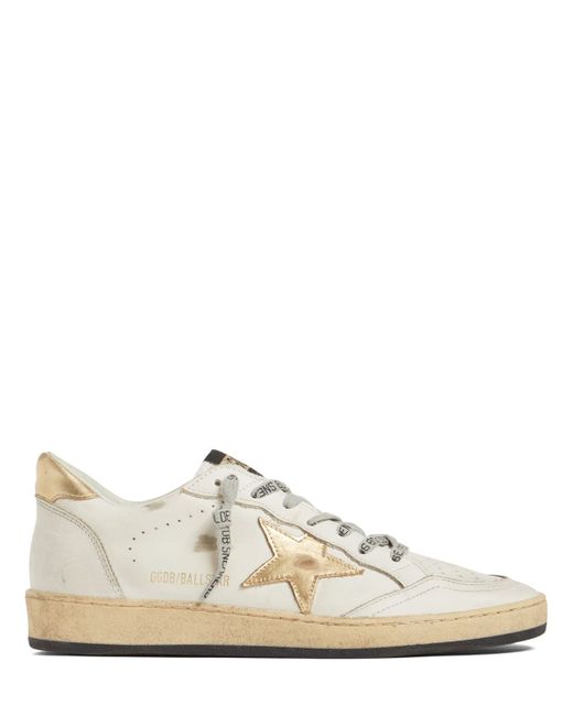 Golden Goose 20mm Ball Star Leather Sneakers