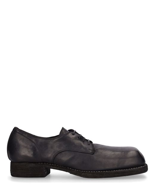Guidi 1896 Derby Leather Lace-up Shoes