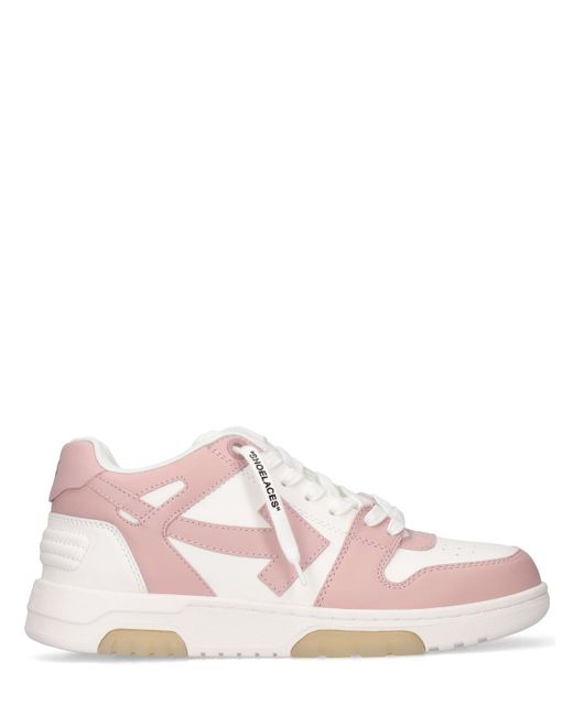 Off-White 30mm Out Of Office Leather Sneakers