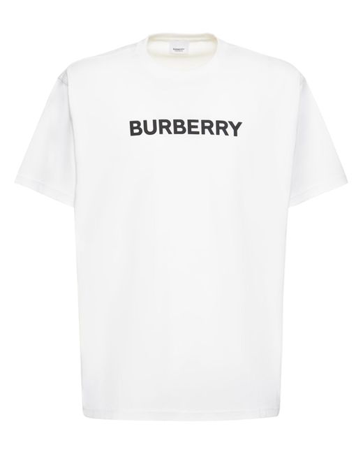 Burberry Harriston Logo Cotton Jersey T-shirt