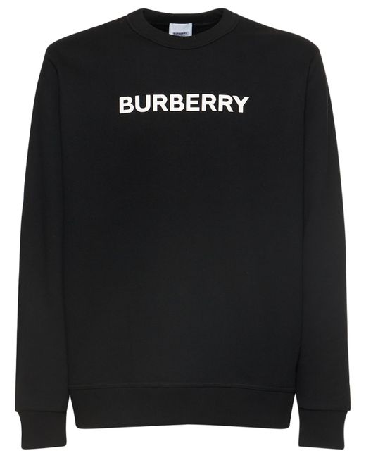 Burberry Burlow Logo Cotton Jersey Sweatshirt