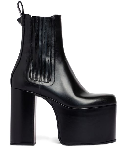 Valentino Garavani 125mm Beatle Leather Platform Boots
