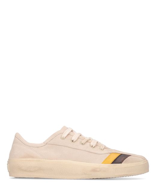 Re/Done 70s Striped Low Top Sneakers