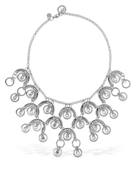 Paco Rabanne Sphere Crystal Necklace