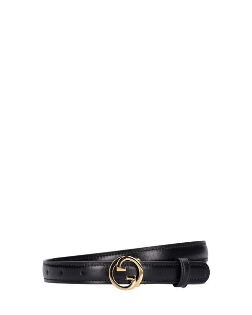 Gucci 20mm Leather Belt
