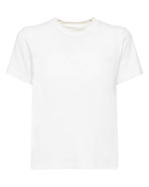 Khaite Emmylou Cotton Jersey T-shirt