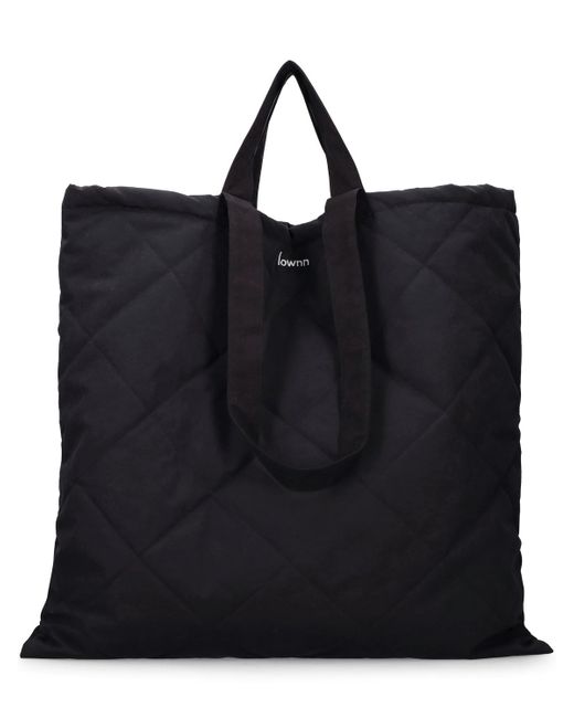 Lownn Quilted Cotton Blend Tote Bag