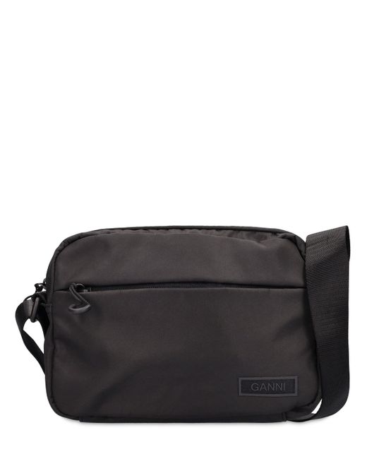 Ganni Small Recycled Tech Shoulder Bag