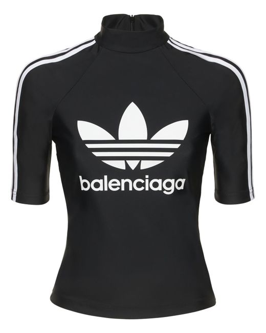 Balenciaga Adidas Athletic S/s Spandex Top